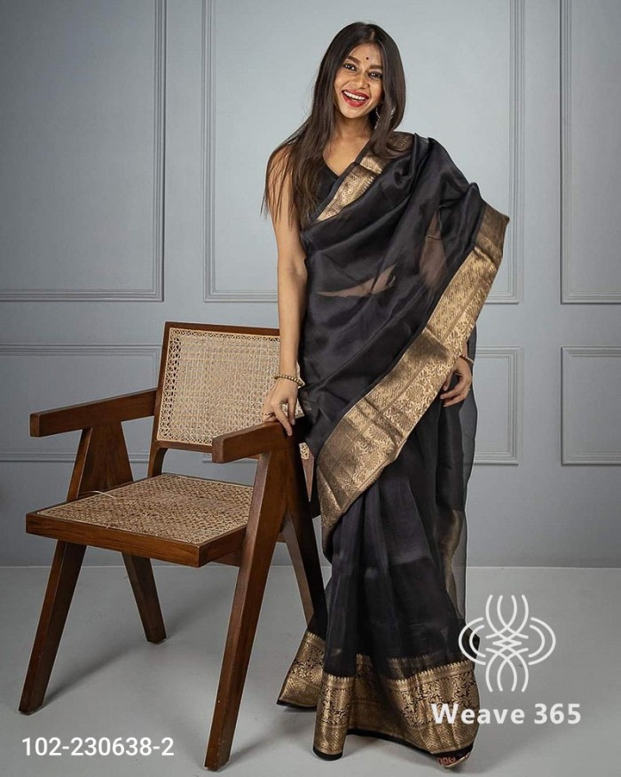 Soft Silk Designer Zari Work Banarasi Saree