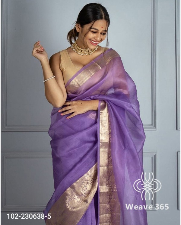 Soft Silk Designer Zari Work Banarasi Saree