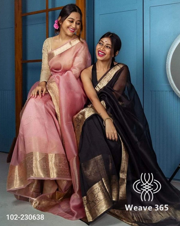 Soft Silk Designer Zari Work Banarasi Saree