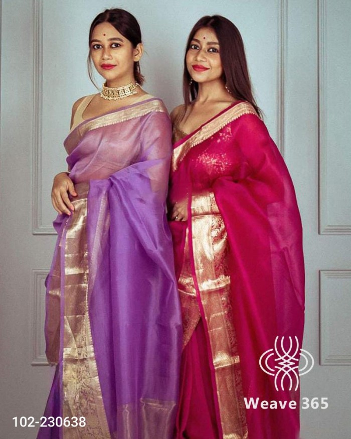 Soft Silk Designer Zari Work Banarasi Saree
