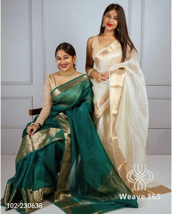 Soft Silk Designer Zari Work Banarasi Saree